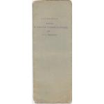 La page couverture du contrat Il est long et mince. Le papier est gris avec et « Accord entre DE BATAASCHE PETROLEUM MAATSCHAPPIJ et W. O. Gillespie » est dactylographié à l'encre violette.